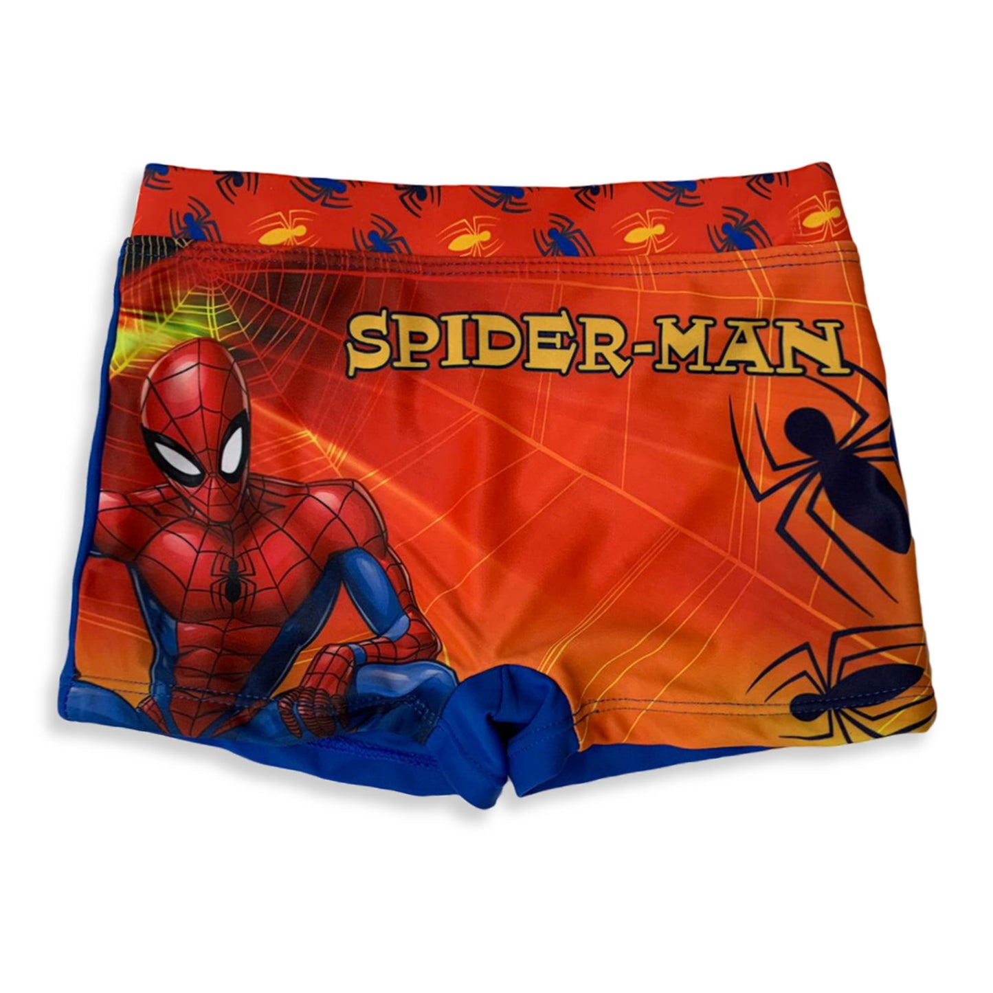 Costume da mare ufficiale Marvel Spiderman per bambino boxer piscina 3117