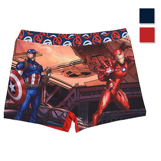 Costume da mare ufficiale Marvel Avengers per bambino boxer piscina 3118