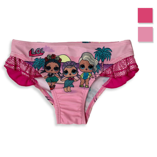 Costume da mare ufficiale LOL Surprise per bambina slip piscina 3125