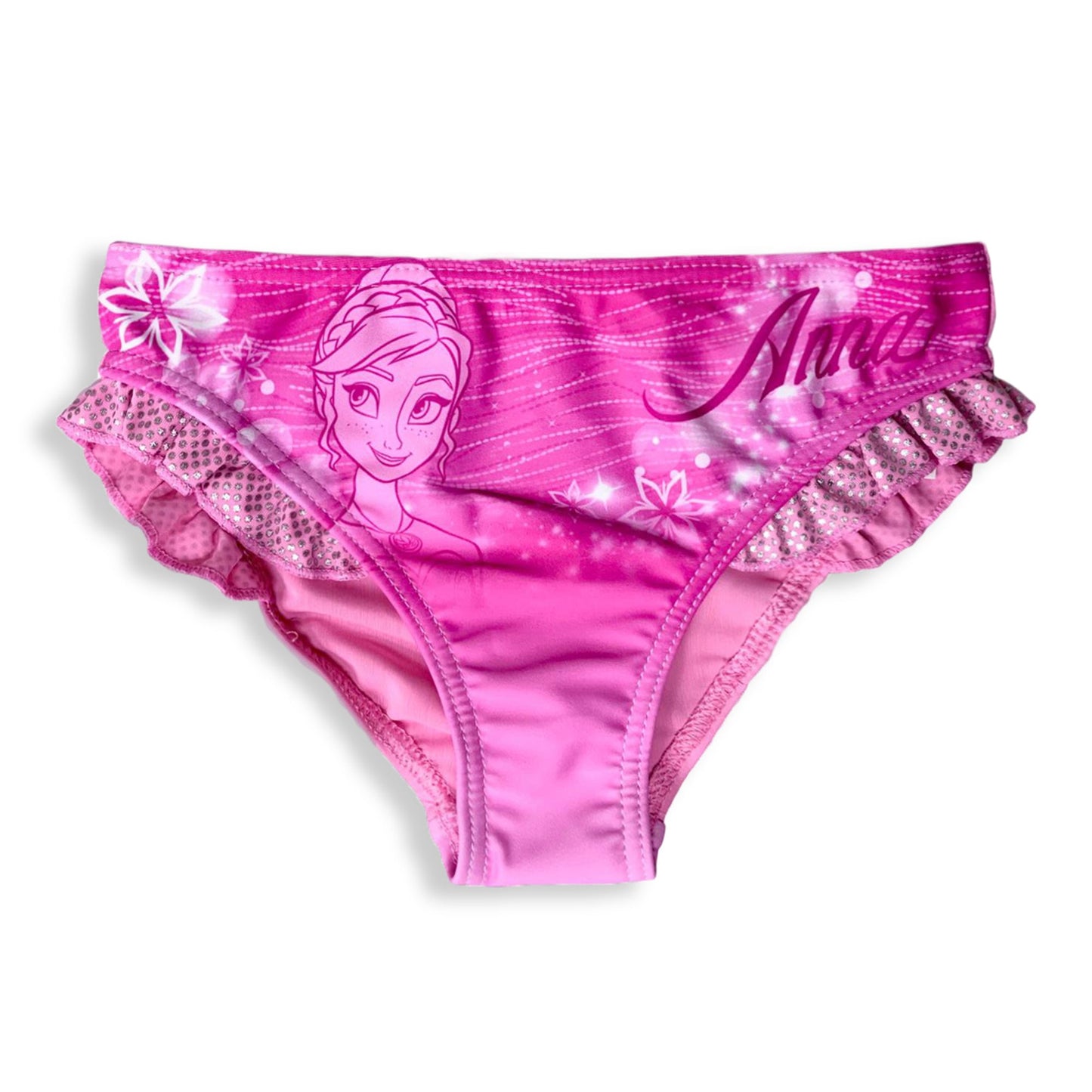 Costume da mare ufficiale Disney Frozen per bambina slip piscina 3143