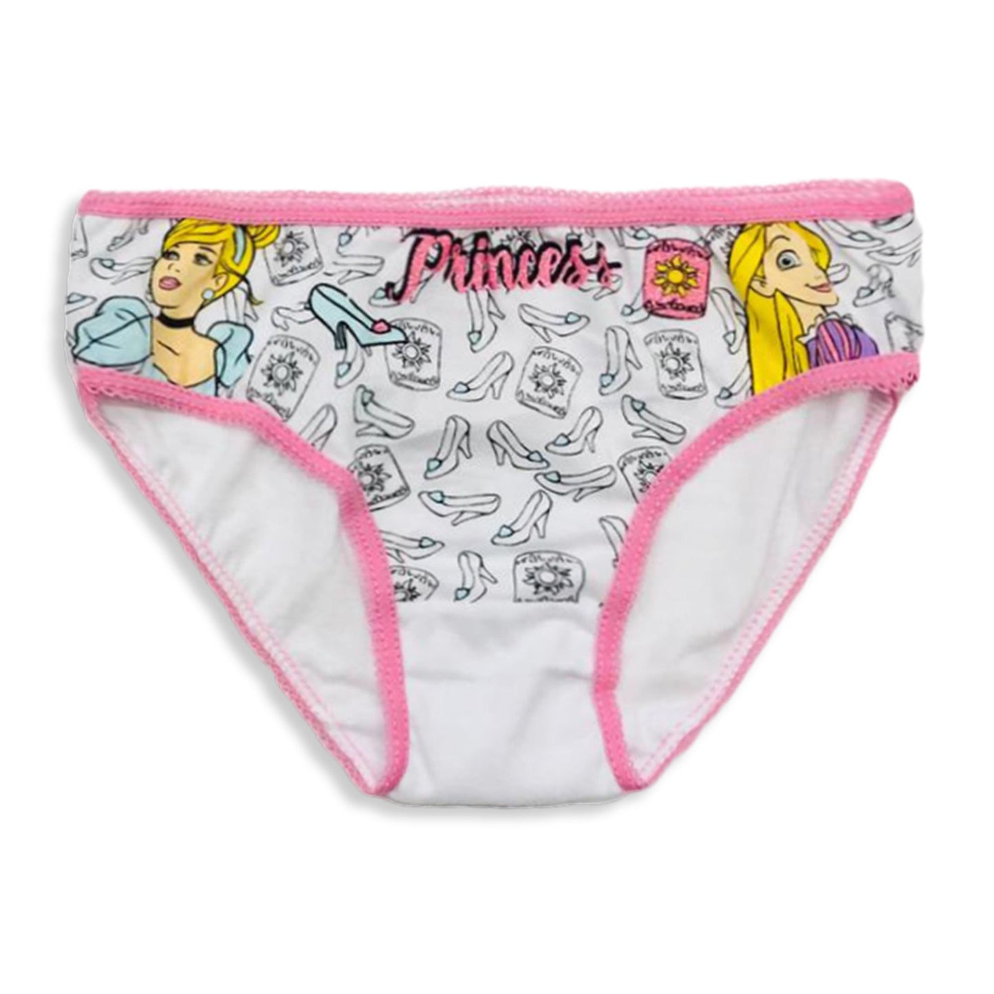 Slip 3 pezzi ufficiale Disney Principesse bambina shorties mutandine intimo 3153