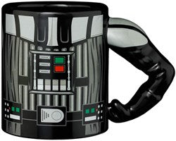 STAR WARS TAZZA DARTH VADER CON MANICO 3D