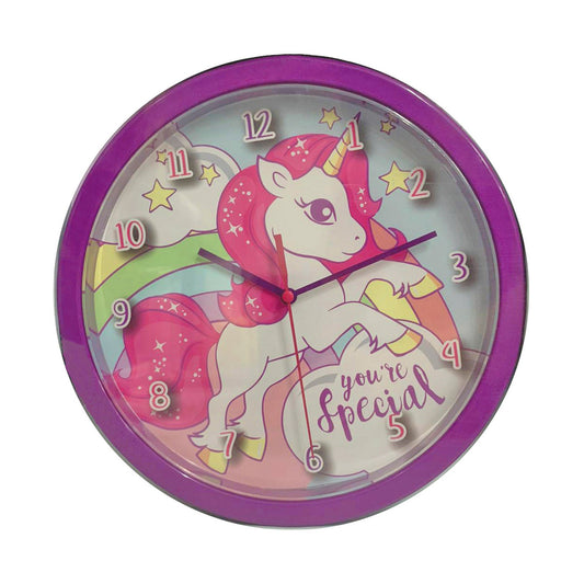 Orologio da parete ufficiale Special Unicorno per cameretta bambini 3239