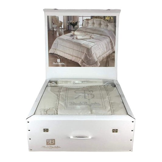 Trapuntino primaverile letto matrimoniale Renato Balestra art.Gioiello 3285