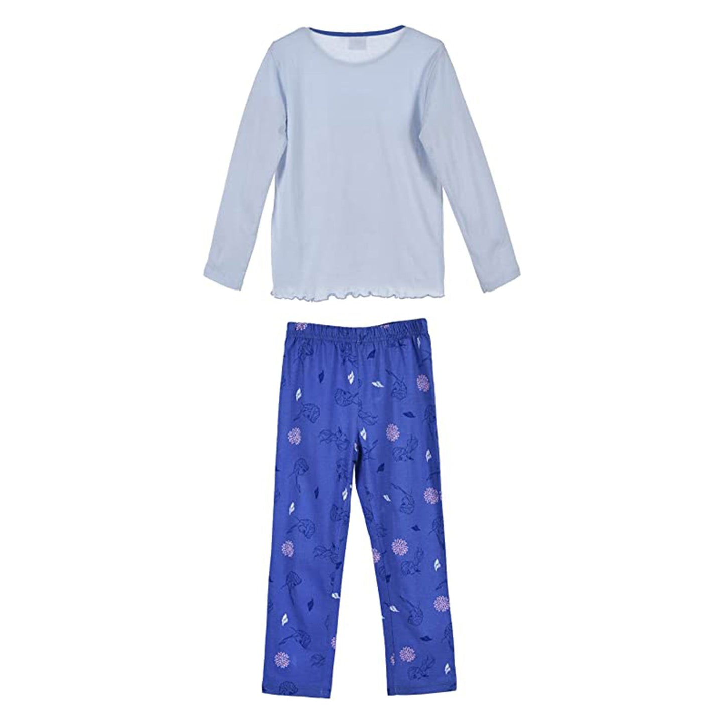 Pigiama Disney Frozen Elsa e Anna maniche lunghe bambina ufficiale 3300
