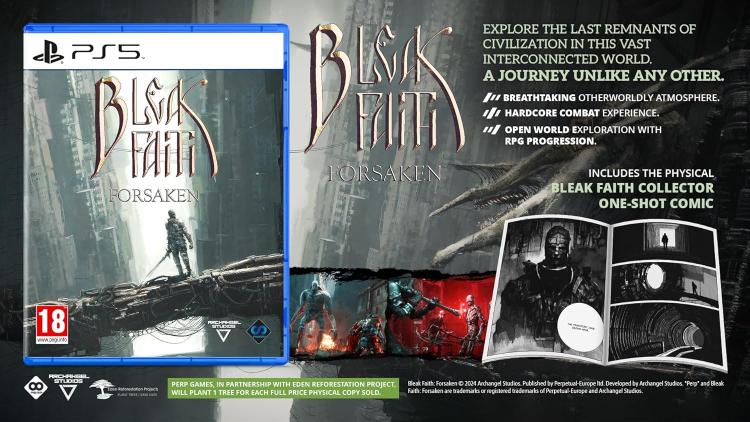 BLEAK FAITI FORSAKEN PS5 GIOCO NUOVO PLAYSTATION 5 VIDEOGIOCO PAL EU IT AZIONE