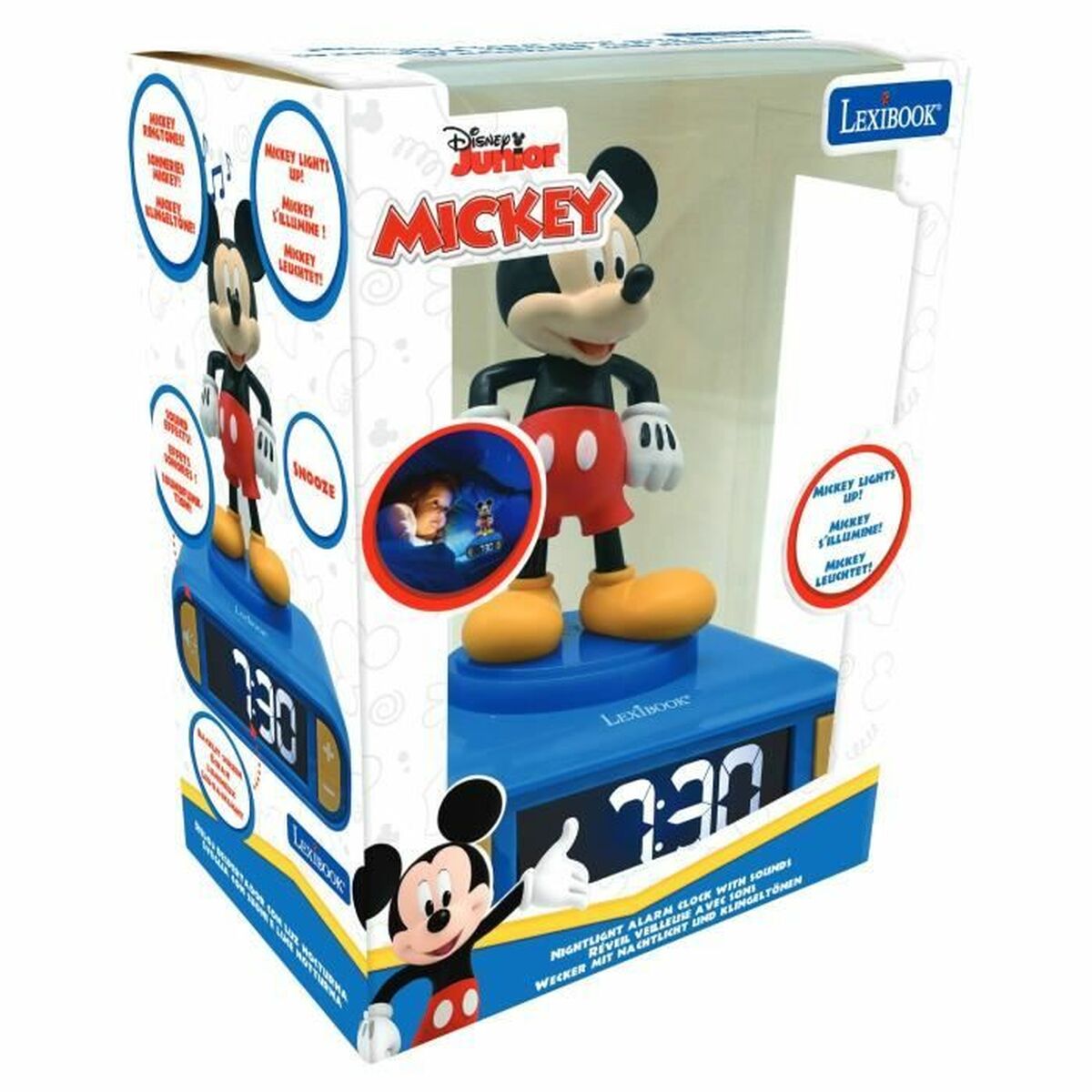 Orologio Sveglia Lexibook Mickey
