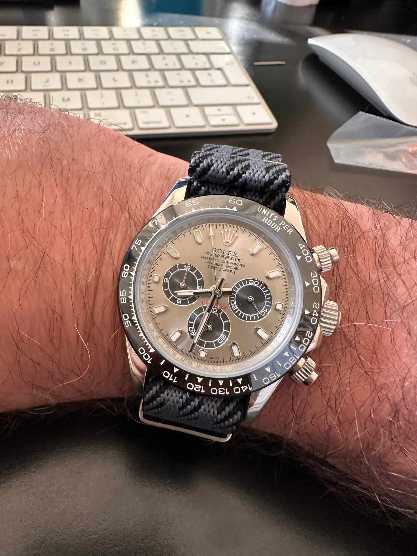 Cinturini NYLON (tipo NATO) per OmegaxSwatch