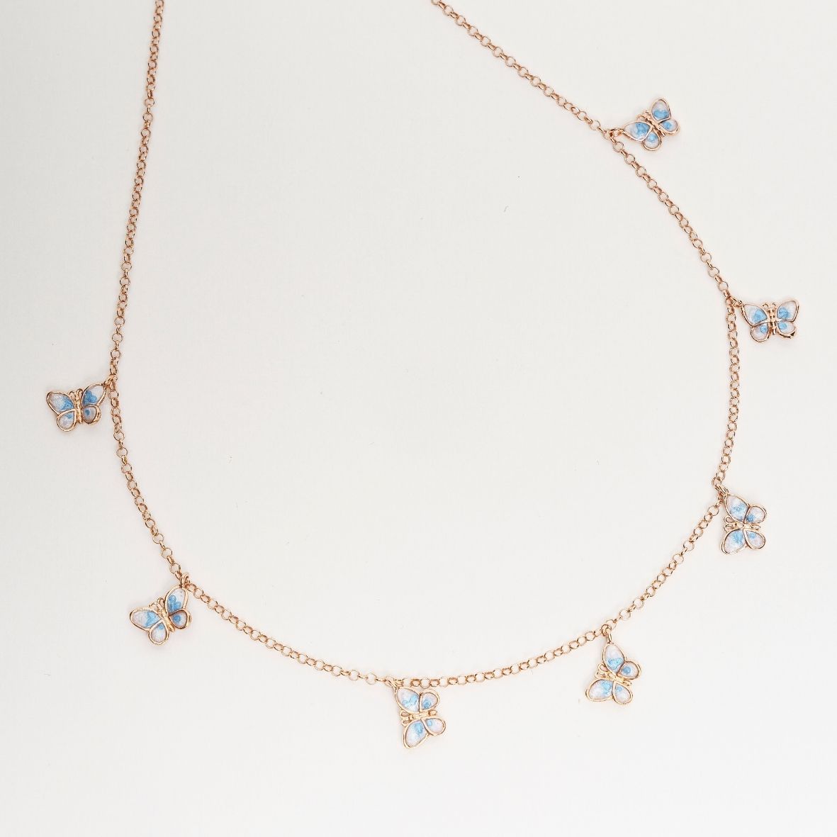 COLLANA IN ARGENTO "FLY BEBE"