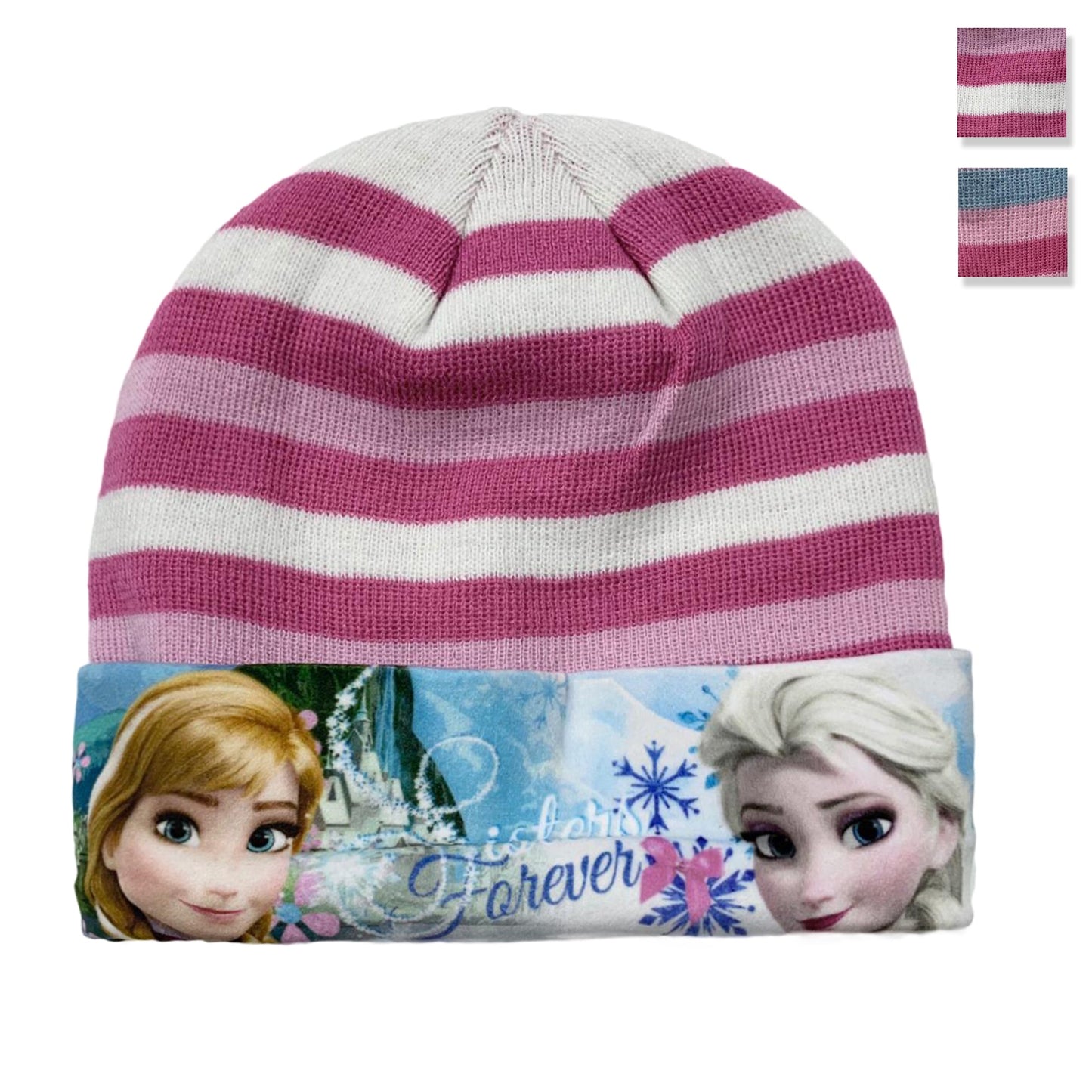 Cappello invernale Disney Frozen Olaf Anna e Elsa cappellino bambina 3400