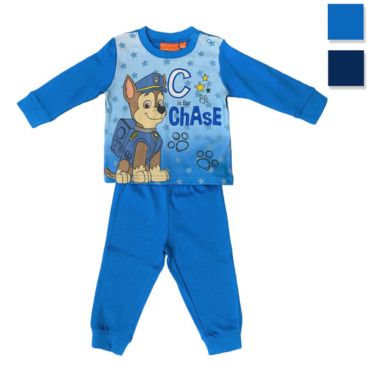 Pigiama ufficiale Paw Patrol in cotone maniche lunghe per neonato bambino 3435