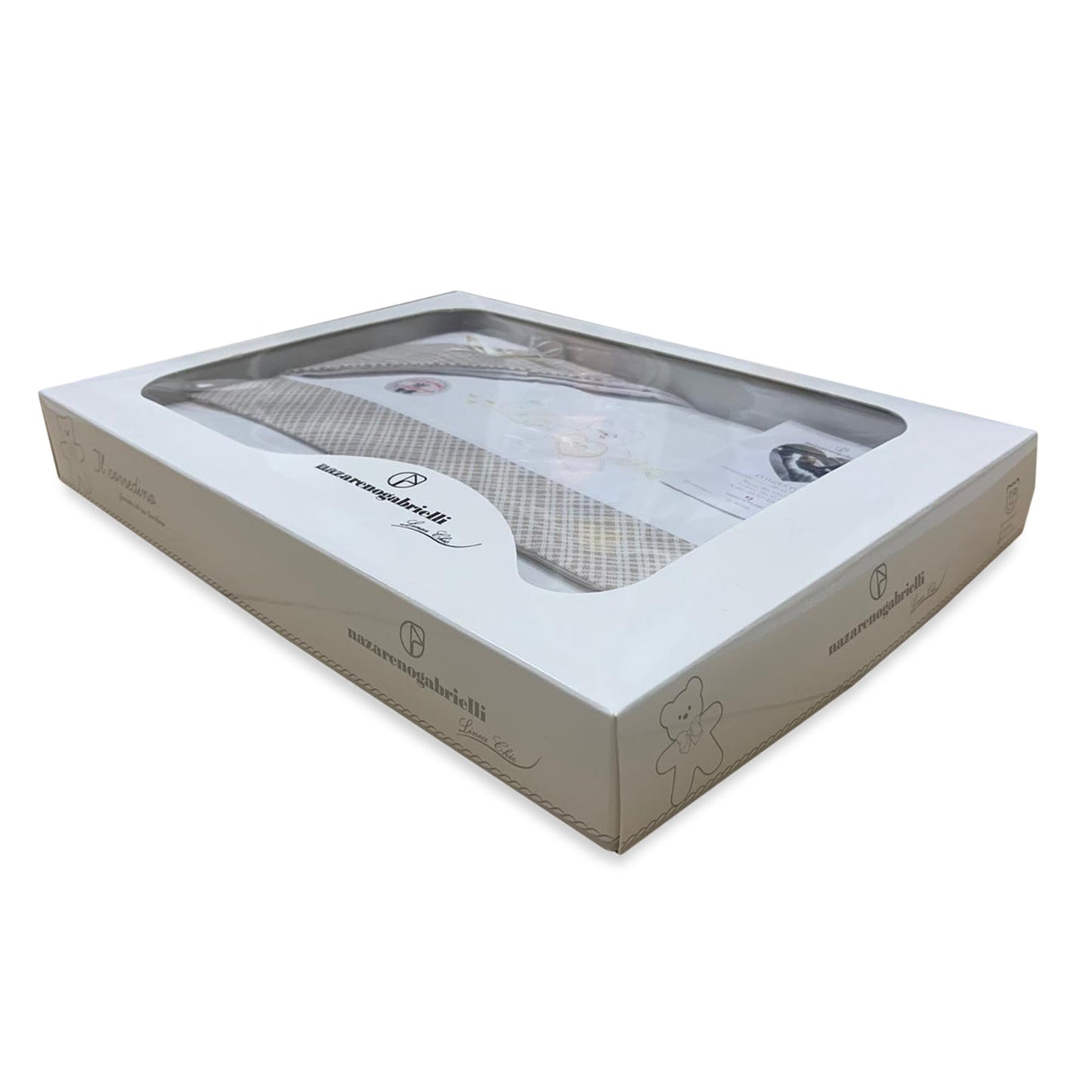 Coordinato maxi culla next to me Nazareno Gabrielli neonato set 3 pezzi 3510