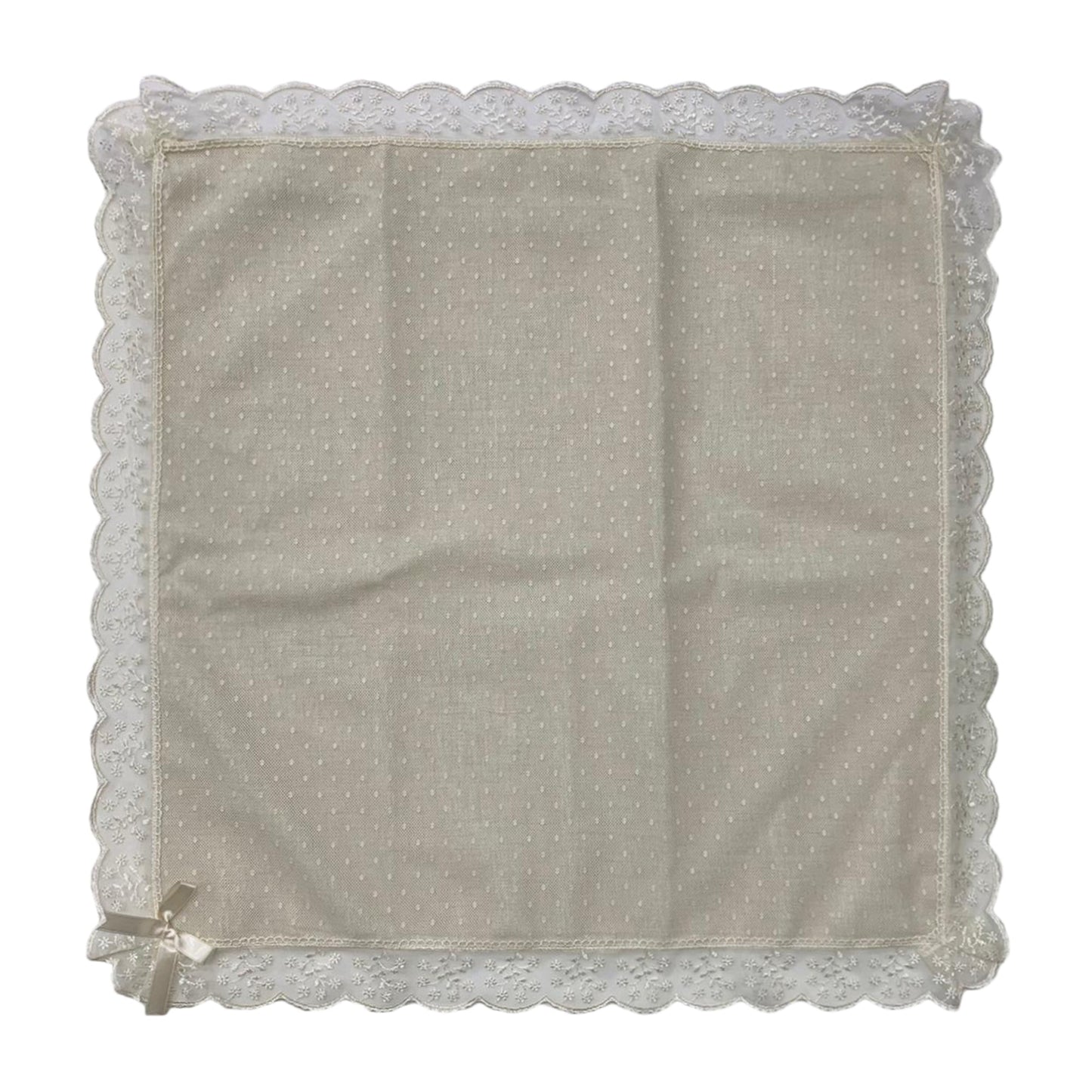 Centrotavola quadrato macramè Nausikaa 90x90 cm 3516