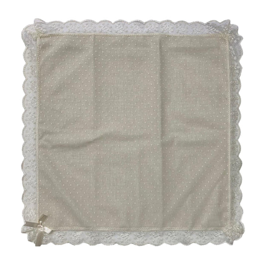 Centrotavola quadrato macramè Nausikaa 90x90 cm 3516