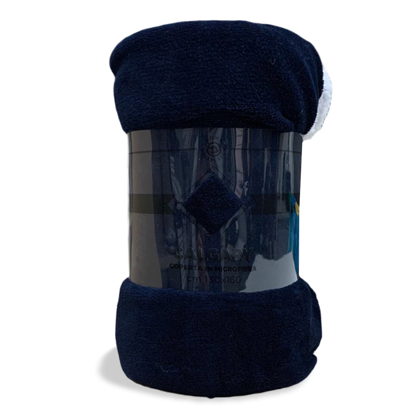 Plaid coperta con ricciolino microfibra multifunzionale singolo 130x160 cm 3517