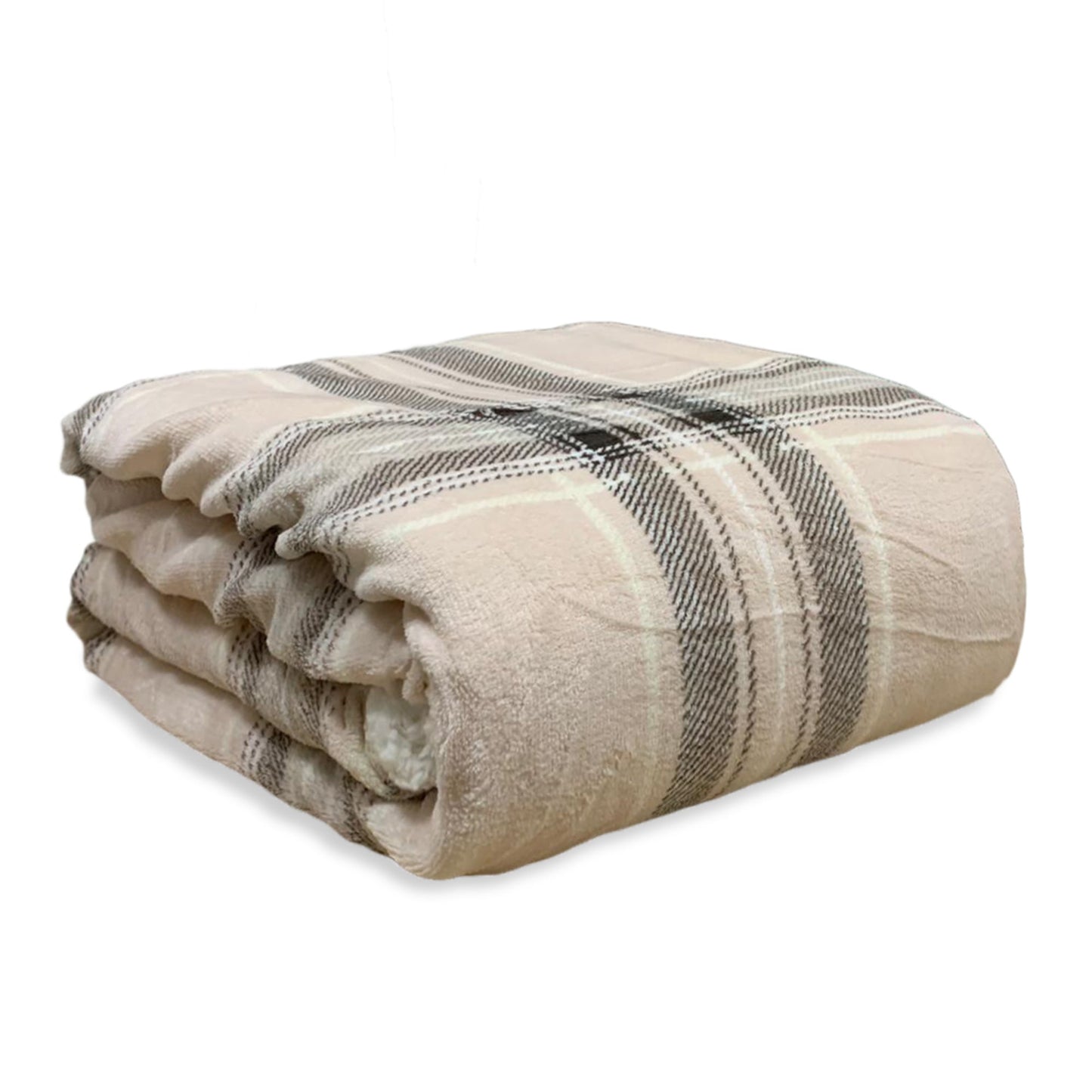 Plaid coperta Irge con ricciolino microfibra multifunzionale 160x210 cm 3519