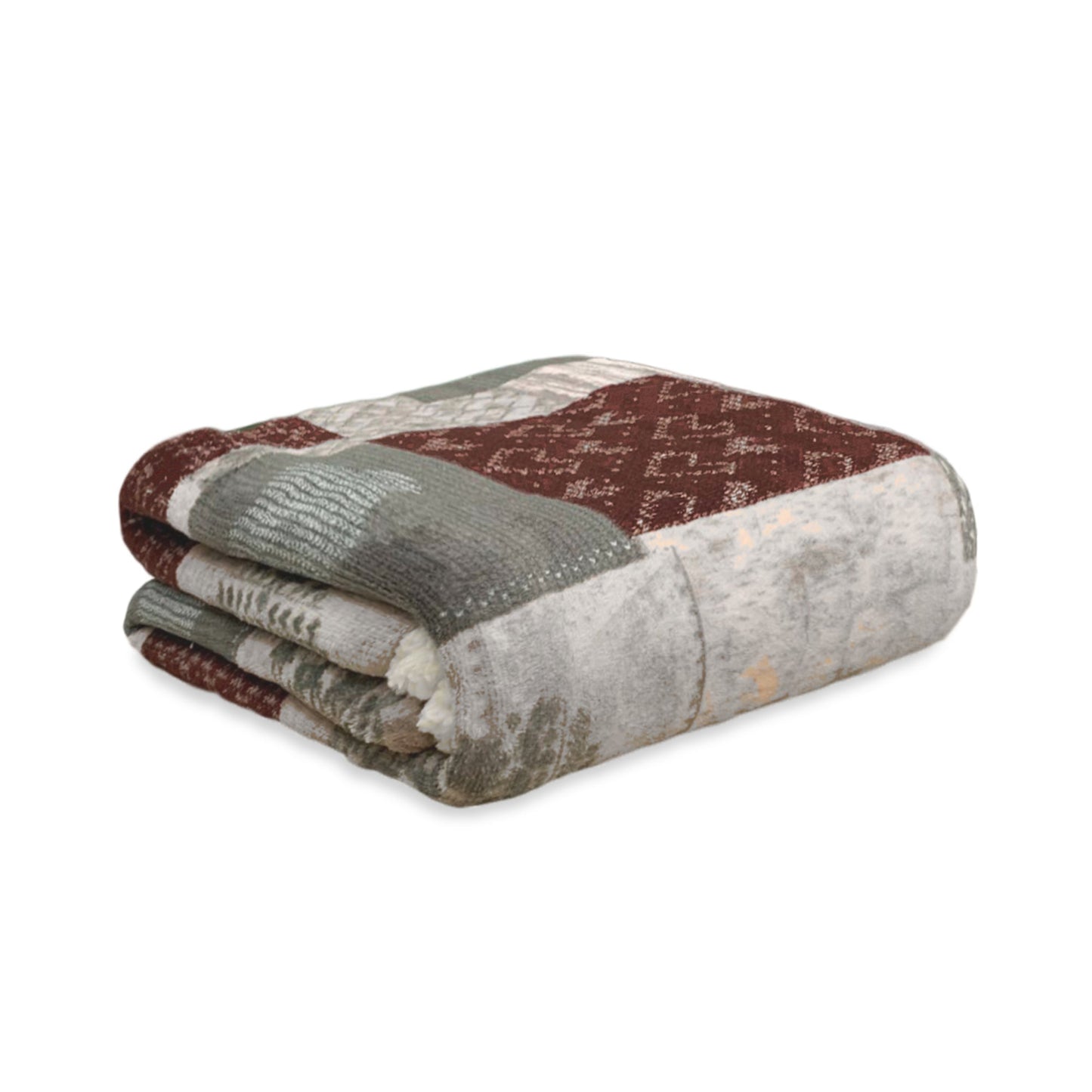 Plaid coperta con ricciolino microfibra multifunzionale singolo 130x160 cm 3518