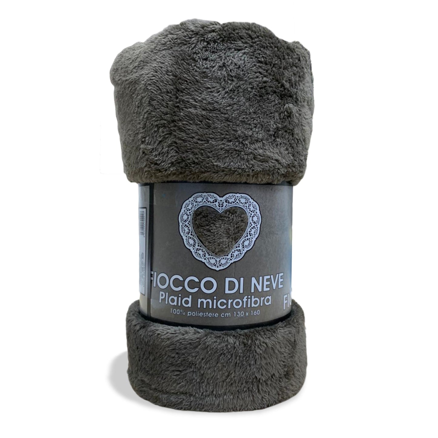 Plaid coperta con ricciolino microfibra multifunzionale singolo 130x160 cm 3522