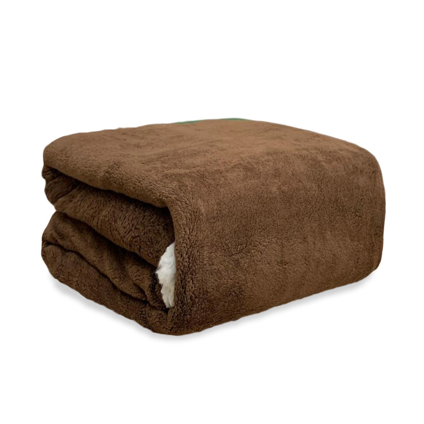 Plaid coperta con ricciolino microfibra multifunzionale singolo 130x160 cm 3522