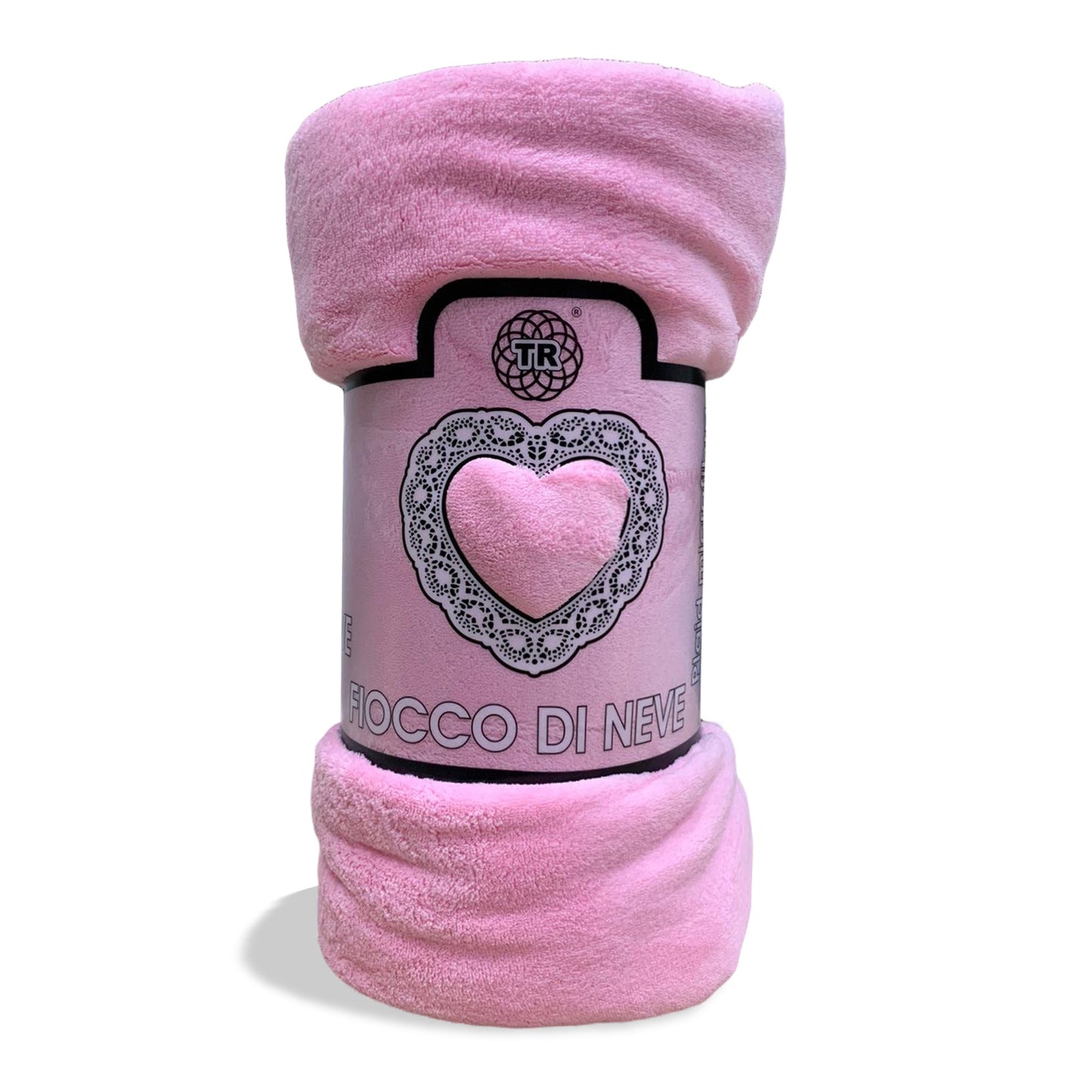 Plaid coperta con ricciolino microfibra multifunzionale singolo 130x160 cm 3522