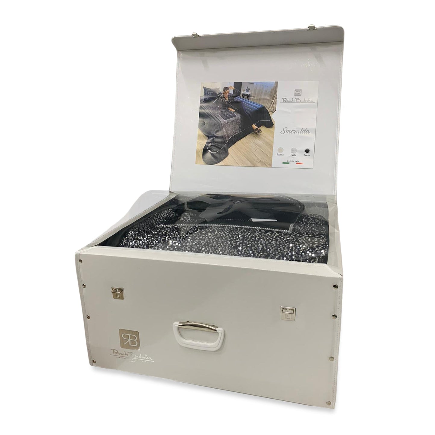 Trapunta piumone invernale letto matrimoniale Renato Balestra Smeralda 3540