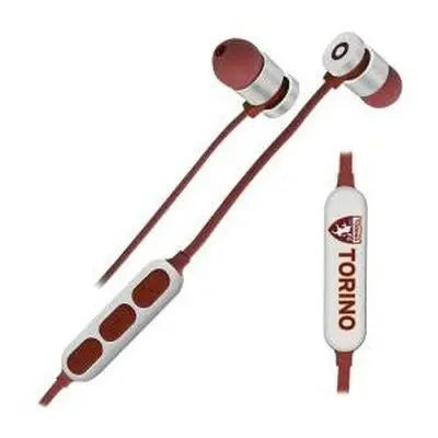 Techmade Auricolari con Microfono con Tasto Funzione FC Torino