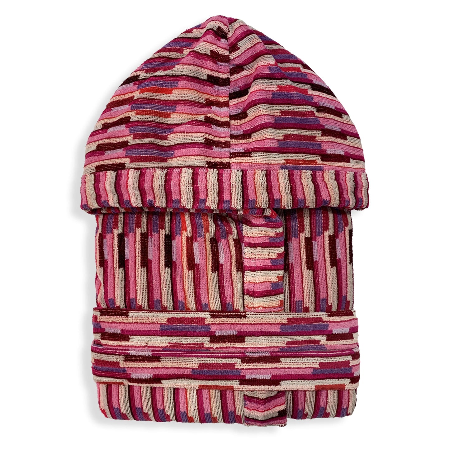 Accappatoio donna in spugna cinigliata Sommaruga con cappuccio 3592