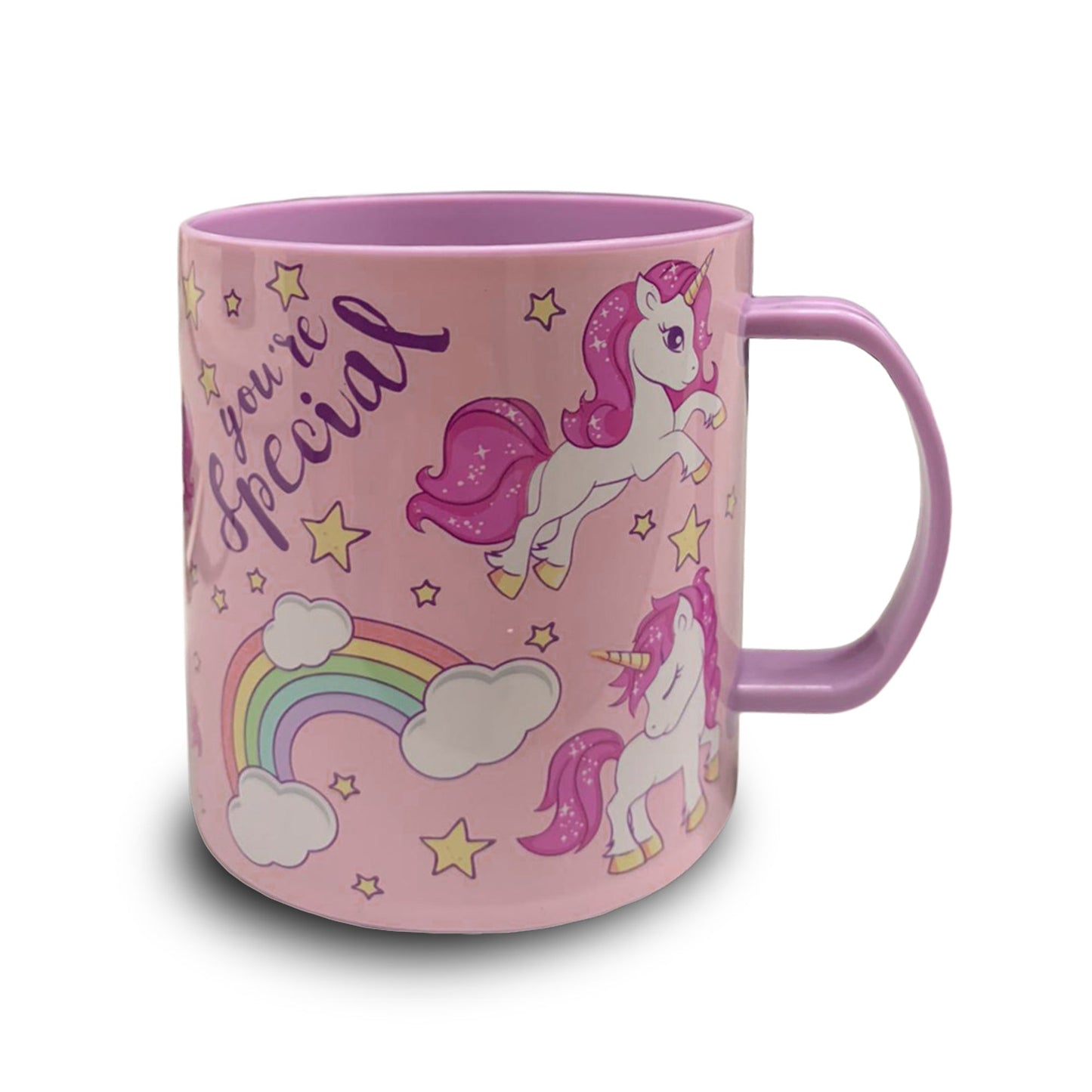 Tazza Unicorno bicchiere per bevande a microonde colazione bambini 350 ml 3623