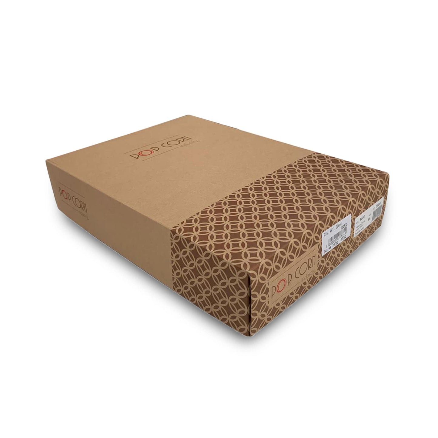 Pigiama serafino invernale lungo donna Interlock caldo cotone Pop Corn 3800