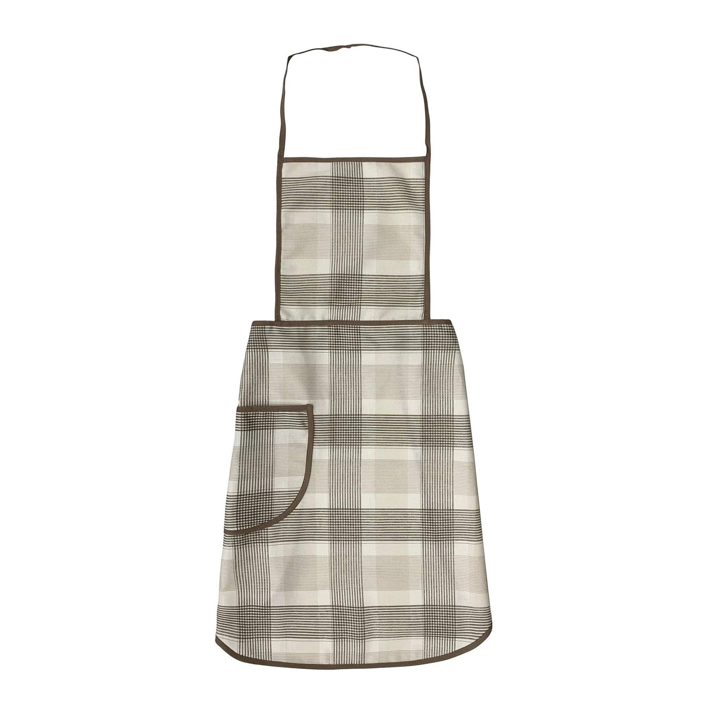 Grembiule da cucina stampato Vingi in cotone con pattina art. Armonia 3957