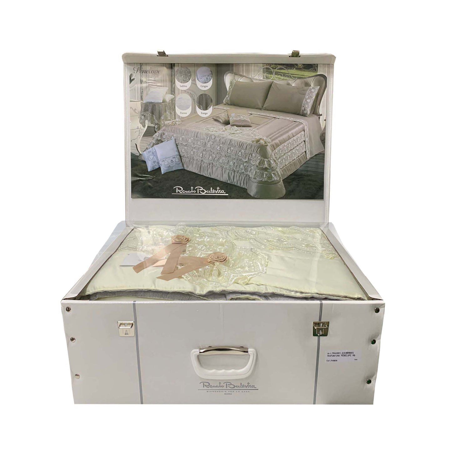 Trapuntino primaverile letto matrimoniale Renato Balestra art. Penelope 3960