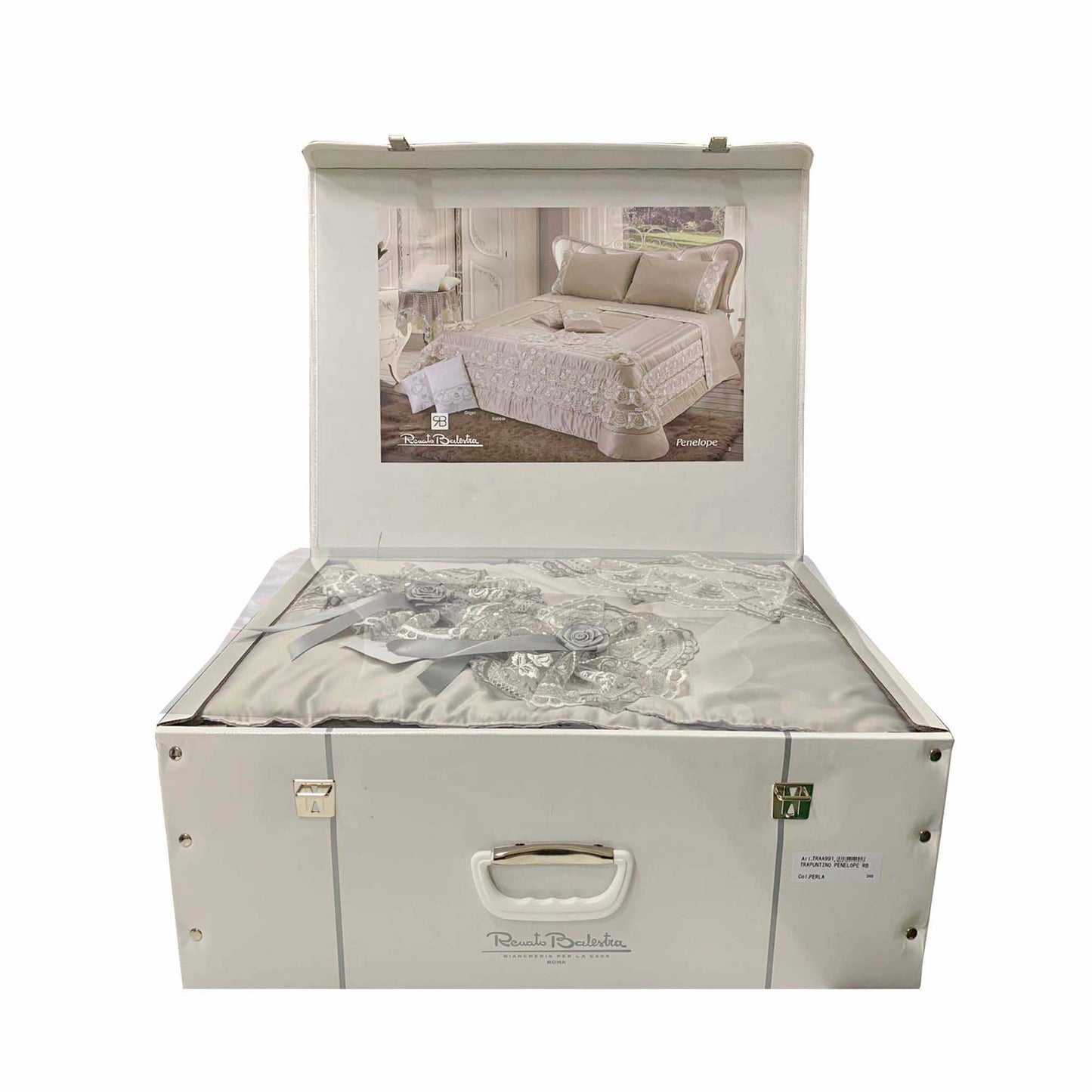 Trapuntino primaverile letto matrimoniale Renato Balestra art. Penelope 3960