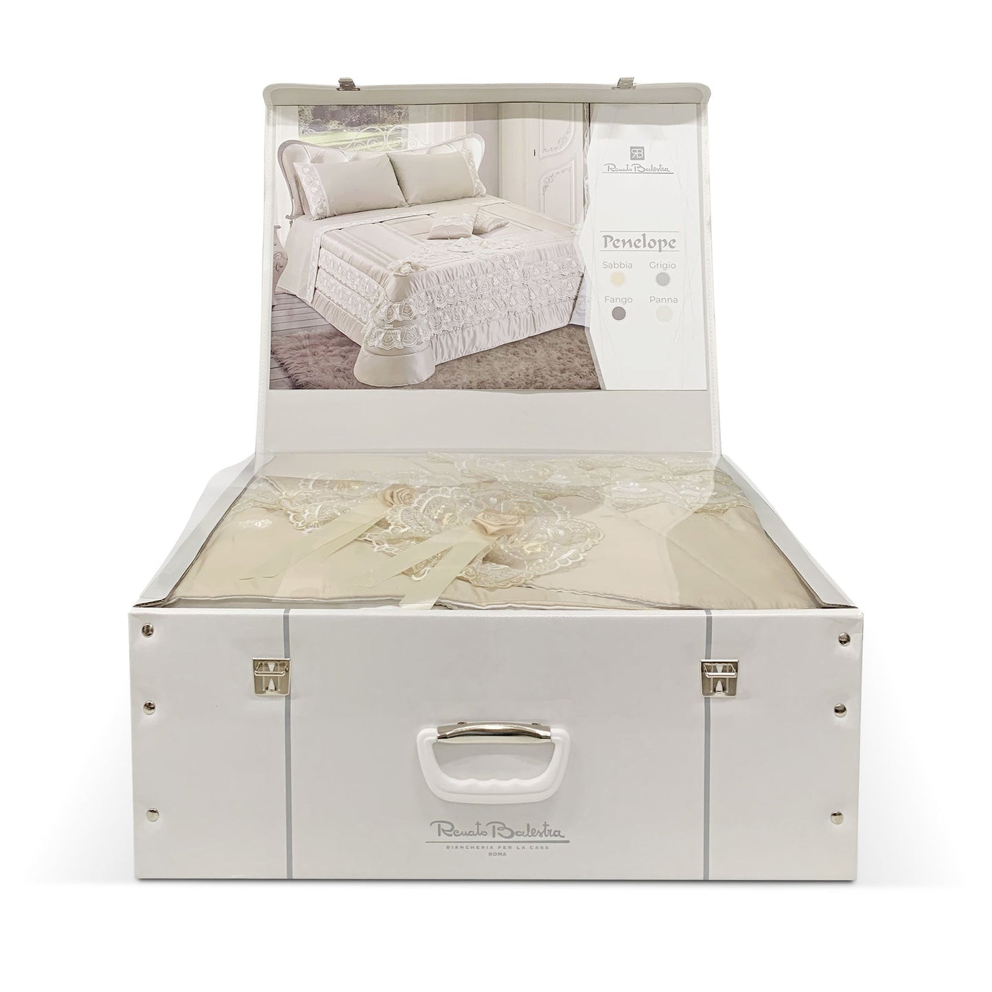 Trapuntino primaverile letto matrimoniale Renato Balestra art. Penelope 3960