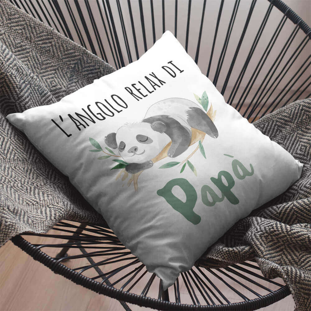 Cuscino L'angolo relax di Papà