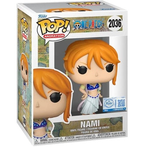 Funko Pop ! Animation One Piece - (2036) Nami (Alabasta) Special Figure 9Cm