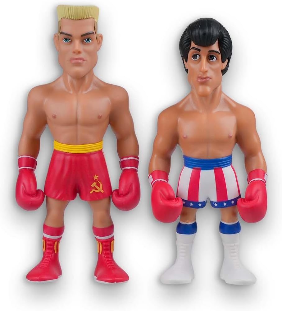 Minix Movies Twin Pack Rocky IV Ivan Drago E Rocky Balboa (Movie 105) Figure