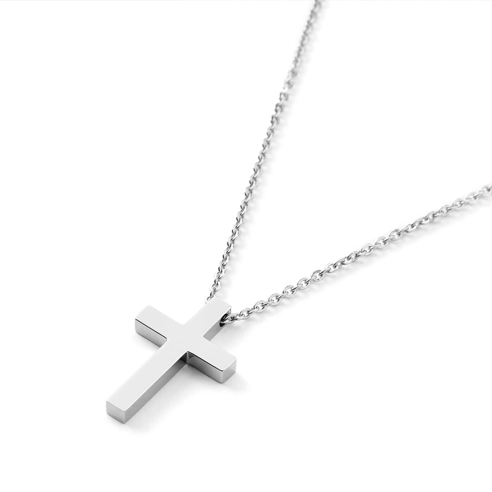 Collana Croce Argento sterling 925 - Al mio Maritino