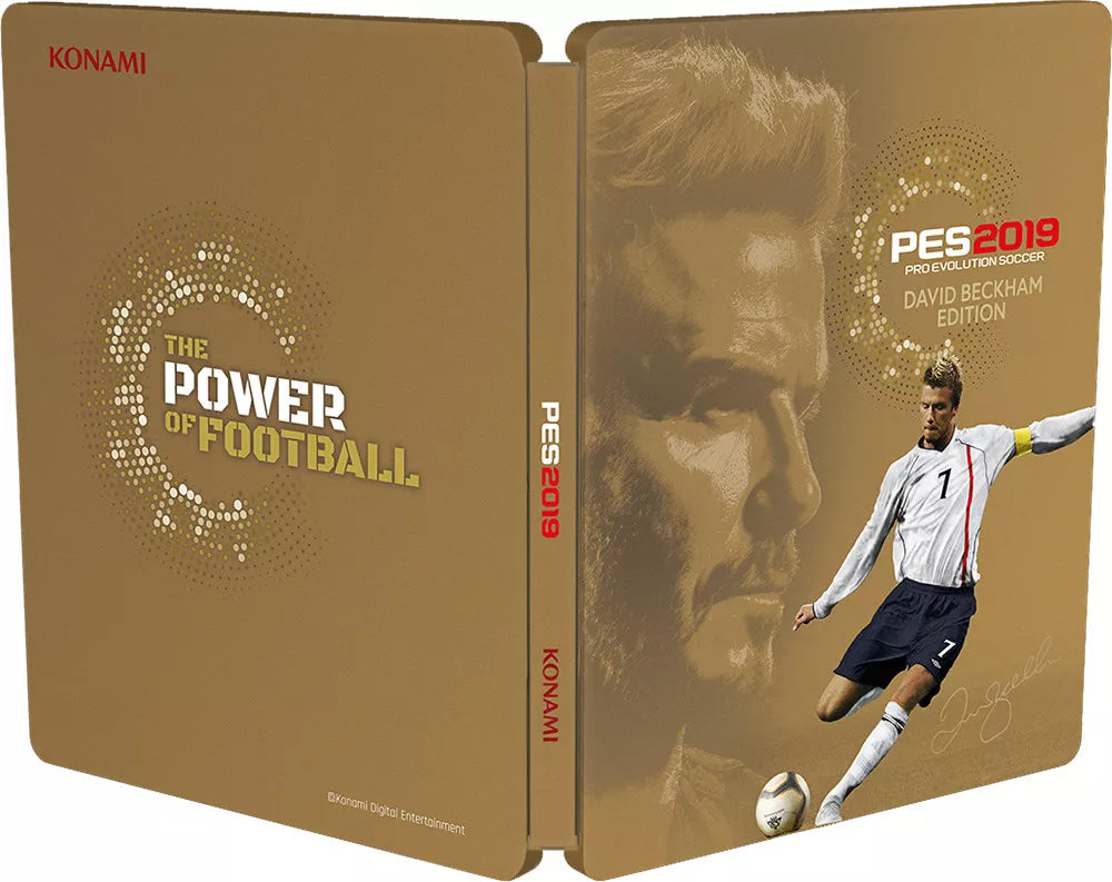 Pes 2019 Beckham Steelbook Edition PS4 Pro Evolution Soccer 19 Italian New