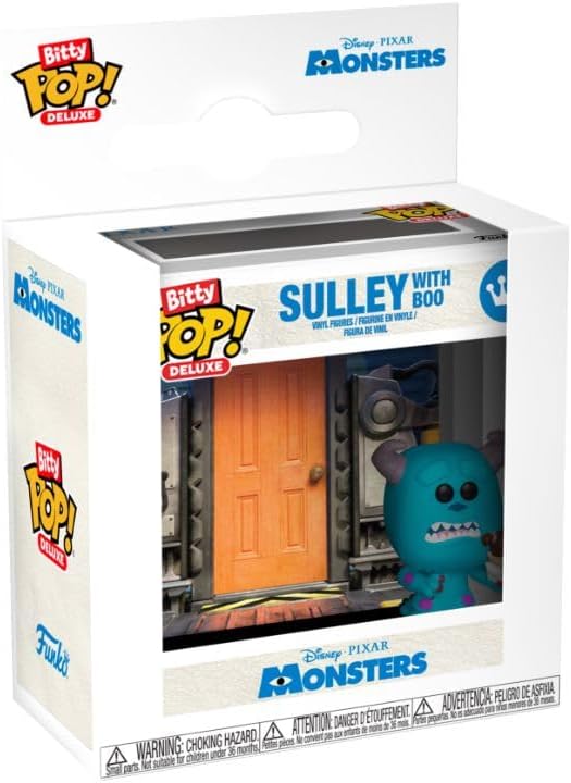 Funko Bitty Pop! Deluxe Monsters Sulley With Boo Vinile Figure Statuetta Nuovo