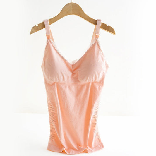 Postpartum Front Vest Front Buckle Camisoles For Breastfeeding