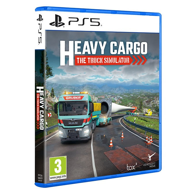 Heavy Cargo - The Truck Simulator PS5 PlayStation 5 Game EU Italian Transport