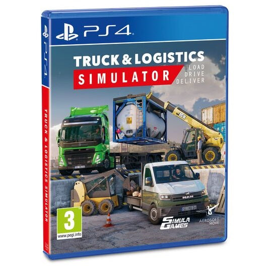 Truck And Logistics Simulator PS4 PlayStation 4 Game Italian Delivery Deliveries