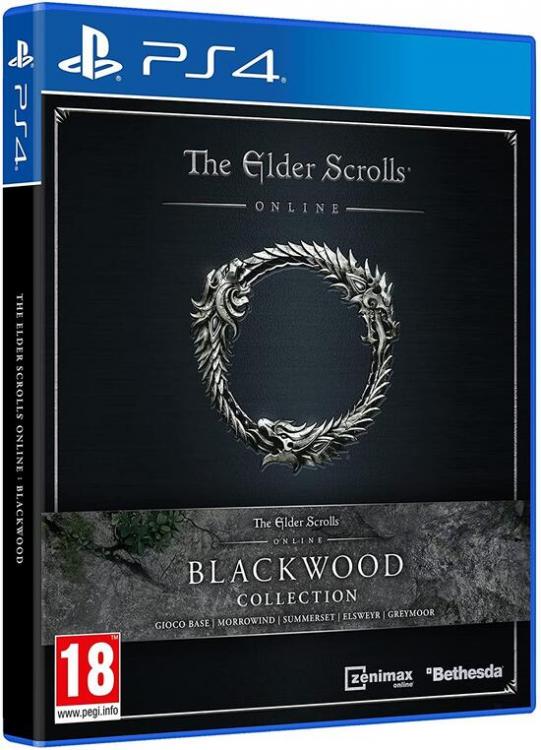 The Elder Scrolls Online Collection Blackwood PS4 PlayStation Game Italian