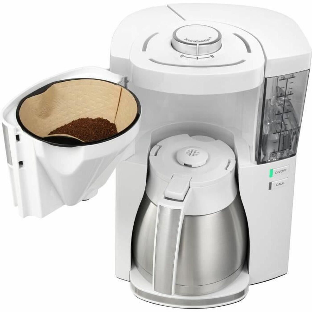 Caffettiera Americana Melitta 1025-15 1080 W Bianco 1,25 L