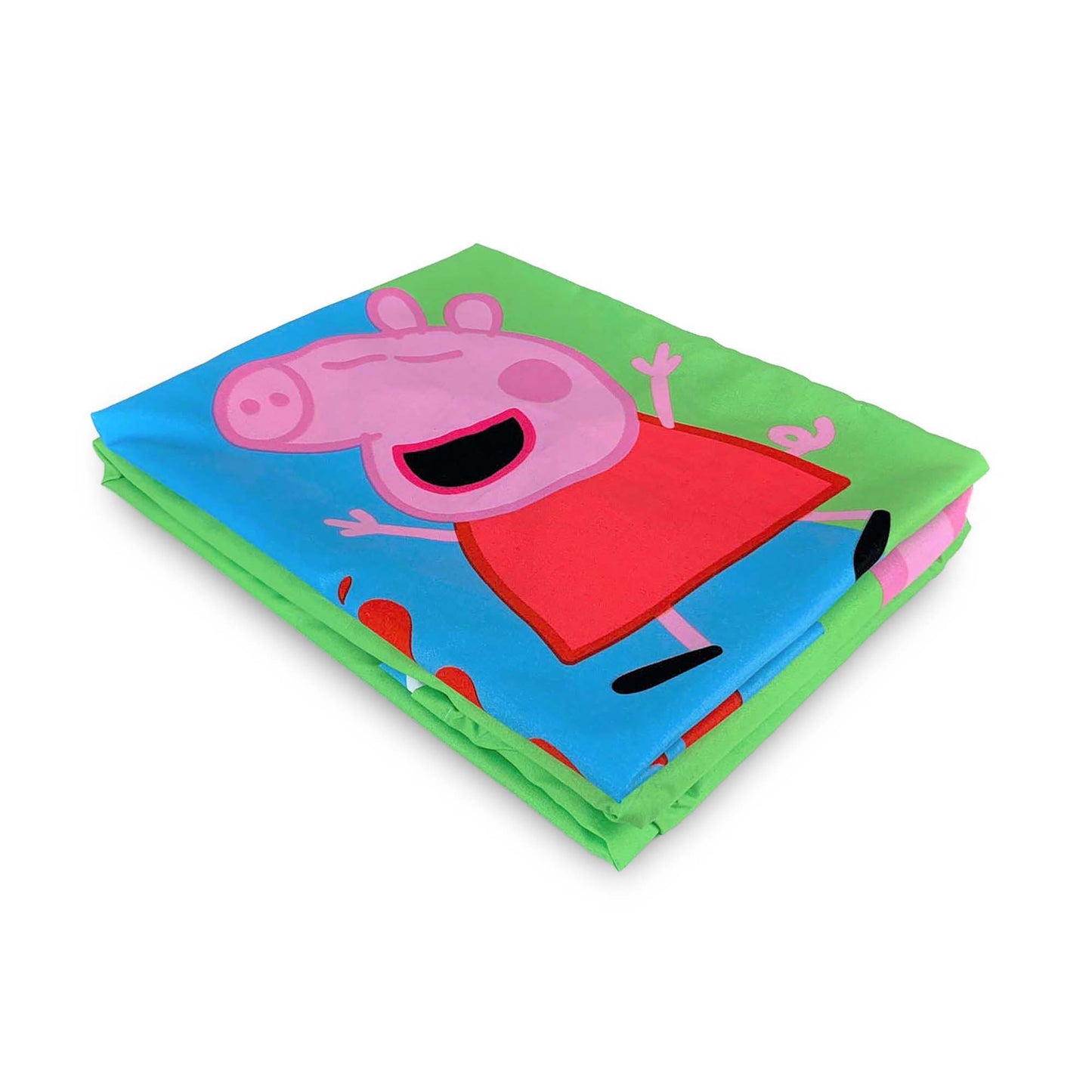 Set letto 2pz copripiumino Peppa Pig 150x220cm + federa 45x110cm 4031