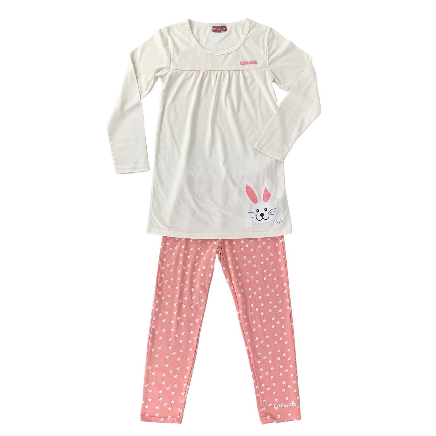 Pigiama bambina maniche lunghe Ushuaia primavera estate 2 pezzi 4061