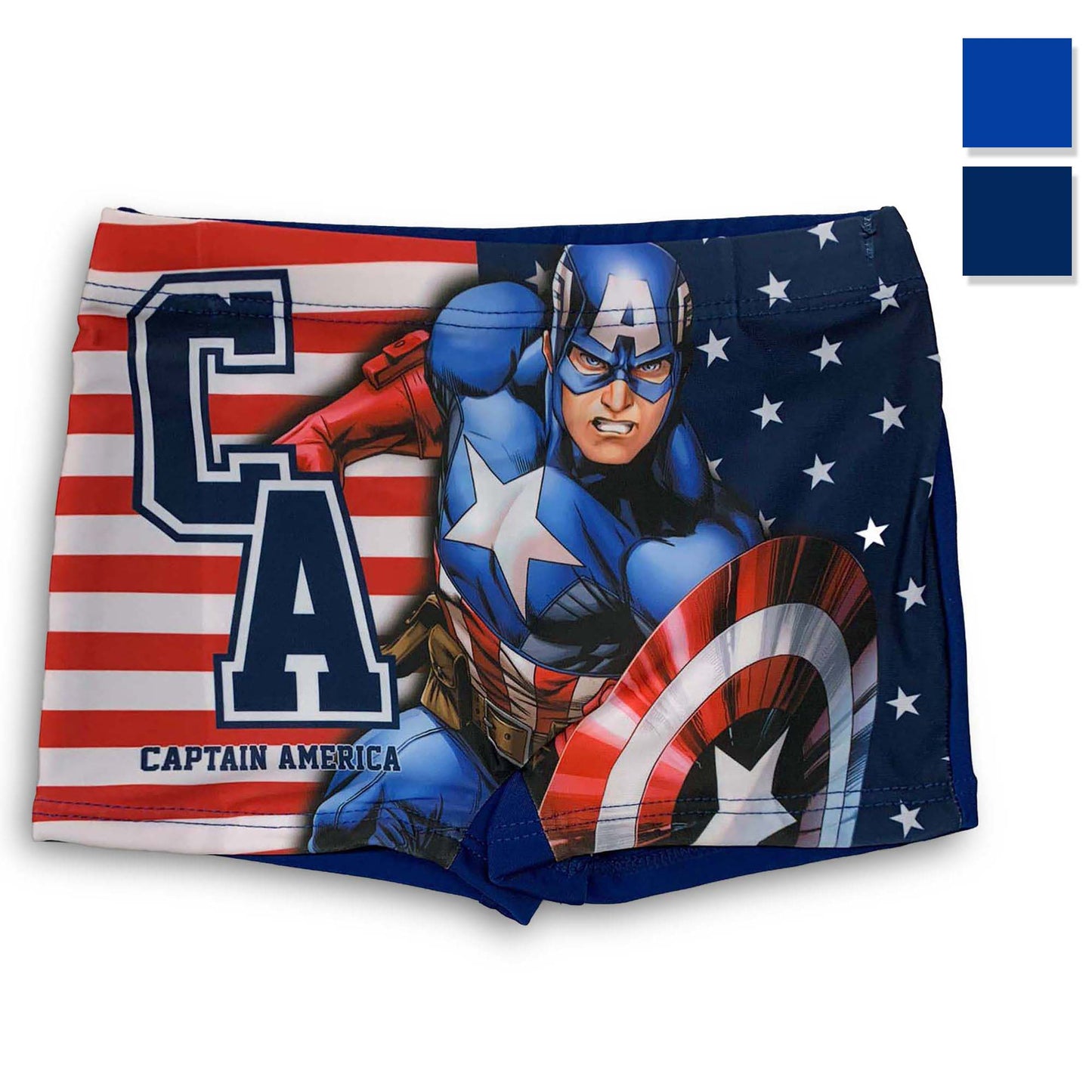 Costume da mare ufficiale Marvel Avengers per bambino boxer piscina 4099