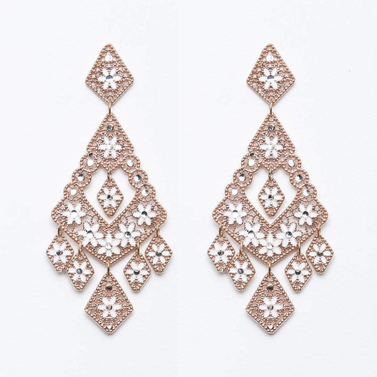 ORECCHINI IN ARGENTO PENDENTI BOHEMIAN