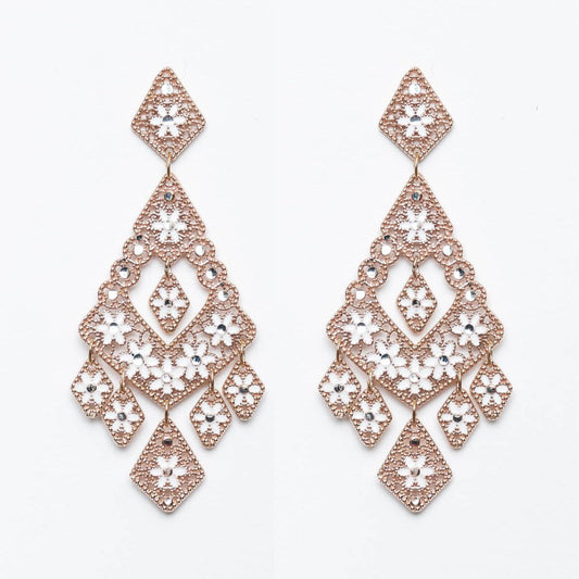 ORECCHINI IN ARGENTO PENDENTI BOHEMIAN