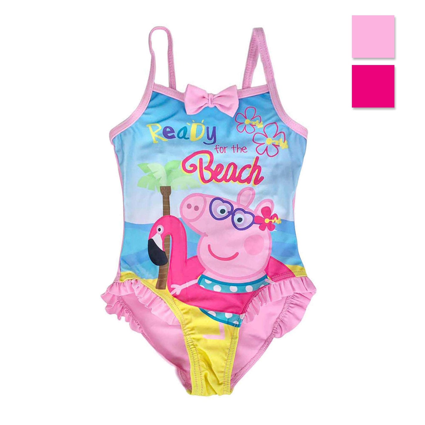 Costume 1 pezzo da mare ufficiale Peppa Pig per bambina piscina 4107